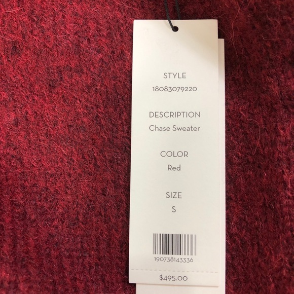 NWT $495 Veronica Beard Chase Button Detail Sweater Pullover - Picture 8 of 8